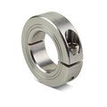 Ruland Shaft Collar, 1pc Clamp, Bore 0.5000", OD 30mm, 303 Stainless Steel MCL-8E-SS